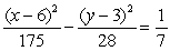 Find the center of the hyperbola   in the xy-coordinate system.