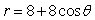 Find the area inside the circle   and outside the cardioid   . A)  7   B)    C)    D)    E)  75.36  