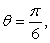 Find the area bounded by     and   in the first quandrant. A)    B)    C)    D)  3   E)  9.42  