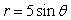 Find approximations for the intersection point(s) of the cardioid   and the circle   for   . Round your answer to six decimal places.