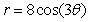 Find the area of the region enclosed by   .