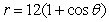 Find the area inside the cardioid   , and to the right of the line   .