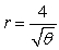 State the name that describes the polar curve most precisely.   A)  cardioid B)  lemniscate C)  rose D)  spiral E)  line
