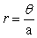Sketch the curve in polar coordinates.  