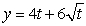 Find the equation of the tangent to the curve   and   at   .