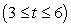Find the approximate arc length of x = 3t + 2 , y = 4t - 6 , over the interval   .