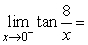  Find the limit.   A)  0 B)  -1 C)  1 D)   \infty  E)  Does not exist 