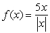 Determine if the discontinuity at x = 0 in the function   is removable.
