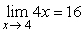  If   and  \varepsilon  = 0.0368, find a smallest positive number  \delta   such that |f(x)  - 16| < 0.0368 if 0 < |x - 4| <  \delta  . A)  0.0072 B)  0.0082 C)  0.0092 D)  0.092 E)  0.0368 