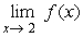 For the function f graphed here:   find  