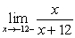 Approximate the   by evaluating   at appropriate values of x. A)  1 B)  0 C)    D)    E)  12
