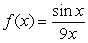 Approximate the limit by evaluating   at appropriate values of x.   A)  1 B)  -9 C)    D)    E)  undefined