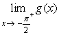 For the function g graphed here,   find   and identify the function.