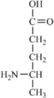 Which of the amino acids is a building block for proteins? A)    B)    C)    D)    E)   