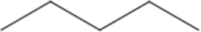 Which of the following is the structural formula for the molecule represented in the figure?   A) CH<sub>3</sub>CH<sub>2</sub>CH<sub>2</sub>CH<sub>2</sub>CH<sub>3</sub><sub> </sub> B) CH<sub>3</sub>CH<sub>2</sub>CH<sub>3</sub><sub> </sub> C) CH<sub>2</sub>CH<sub>2</sub>CH<sub>2</sub>CH<sub>2</sub>CH<sub>2</sub><sub> </sub> D) CH<sub>2</sub>CHCHCHCH<sub>2</sub><sub> </sub> E) CHCHCHCHCH