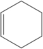 Which of the following is the molecular formula for the molecule represented in the figure?   A) C<sub>6</sub>H<sub>6</sub><sub> </sub> B) C<sub>6</sub>H<sub>8</sub><sub> </sub> C) C<sub>6</sub>H<sub>10</sub><sub> </sub> D) C<sub>6</sub>H<sub>12</sub><sub> </sub> E) C<sub>6</sub>H<sub>16</sub><sub> </sub>