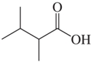 The condensed structural formula for the molecule shown in the figure is__________.   A) C<sub>6</sub>H<sub>16</sub>O<sub>2</sub><sub> </sub> B) CH<sub>3</sub>CH<sub>2</sub>CH(CH<sub>3</sub>) <sub>3</sub>CO<sub>2</sub>H C) (CH<sub>3</sub>) <sub>2</sub>CH(CH<sub>2</sub>) <sub>2</sub>CO<sub>2</sub>H D) (CH<sub>3</sub>) <sub>2</sub>CHCH(CH<sub>3</sub>) CO<sub>2</sub>H E) CH<sub>3</sub>CH<sub>2</sub>CH(CH<sub>3</sub>) <sub>2</sub>CO<sub>2</sub>H