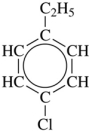 Give the IUPAC name for the compound shown in the figure.   A) 1-chloro-3-ethylbenzene B) 1-chloro-4-ethylbenzene C) 1-ethyl-2-chlorobenzene D) 1-ethyl-4-chlorobenzene E) chloroethylcyclohexane