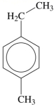 Give the IUPAC name for the compound shown in the figure.   A) 4-ethyl-1-methylbenzene B) 3-ethyltoluene C) 4-ethyltoluene D) 1-methyl-phenylethane E) 4-ethyl-1-methylcyclohexane