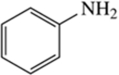 Which of the following is the molecular formula for aniline.Its line structure is Draw a line structure for the following amine: C<sub>6</sub>H<sub>5</sub>NH<sub>2</sub>.   A) C<sub>6</sub>H<sub>11</sub>NH<sub>2</sub><sub> </sub> B) C<sub>6</sub>H<sub>5</sub>NH<sub>2</sub><sub> </sub> C) C<sub>7</sub>H<sub>7</sub>NH<sub>2</sub><sub> </sub> D) C<sub>7</sub>NH<sub>2</sub><sub> </sub> E) C<sub>6</sub>NH<sub>2</sub><sub> </sub>