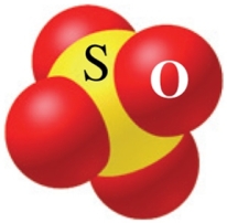 The ion shown has a charge of 2-.What are the oxidation numbers of the atoms in the ion?   A) S = 0, O = 2- B) S = 2-, O = 0 C) S = 8+, O = 2- D) S = 6+, O = 2- E) S = 4+, O = 1-