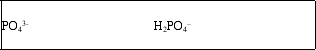 The H<sub>2</sub>PO<sub>4</sub><sup>-</sup> ion is amphoteric.What are the conjugate acid and conjugate base of H<sub>2</sub>PO<sub>4</sub><sup>-</sup>?   A)    B)    C)    D)    E)   