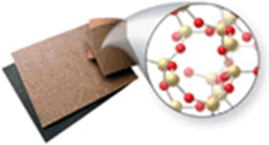 Identify the type of solid shown in the image.   A) metallic B) ionic C) network D) nonpolar molecular E) polar molecular