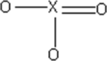 <strong>An unknown molecular compound has the following Lewis structure.Which of the following elements could be the identity of X? </strong> A)Si B)P C)S D)Cl E)Ne