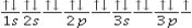 The following orbital diagram corresponds to the element___________.   A) Br B) Cl C) P D) S E) Si