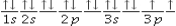 The following orbital diagram corresponds to the element___________.   A) P B) Si C) S D) Se E) Cl