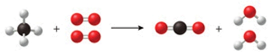The class of the reaction shown in the figure is:   A) double-displacement reaction. B) decomposition reaction. C) combustion reaction. D) combination reaction. E) single-displacement reaction.