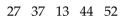 <strong>Find the range for the given data. Rich Borne is currently taking Chemistry 101. On the five laboratory assignments for the quarter, he got the Following scores. </strong> A)39 B)52 C)10 D)13