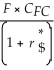Consider the following equation: S ×   =   The term S in this equation is: A) the forward exchange rate. B) the amount of foreign currency. C) the future spot exchange rate. D) the current spot exchange rate.