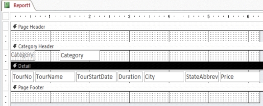   -In Report Design View,if you want to view the grouping and sorting fields,click the ____. A)  Footer button B)  Sections button C)  Group & Sort button D)  Text Box button