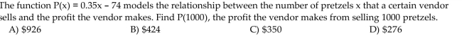 Evaluate the function at the given value of the independent variable and simplify.