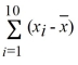 Researchers wish to study fuel consumption rates based on speed. The data from the test car at 10 speeds are below.   It can be shown that for these data:   = 41.9,   = 17.8,   = 2352.9,   = 267.6,   (   -   )  = −270.2. Calculate the sample covariance. A)  −270.2 B)  −30.02 C)  −27.02 D)  −74.58 E)  −82.86