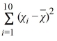 Researchers wish to study fuel consumption rates based on speed. The data from the test car at 10 speeds are below.    It can be shown that for these data:   = 41.9,   = 17.8,   = 2352.9,   = 267.6,   (   −   ) = −270.2. Calculate b<sub>1</sub>.