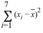 In a study of employee stock ownership plans, data were collected at seven companies on satisfaction with the plan and the amount of organization commitment.    It can be shown that for these data   = 4.66,   = 4.99,   = 2.23,   = 1.95,   (   −   ) = 1.898. Calculate b<sub>1</sub>.
