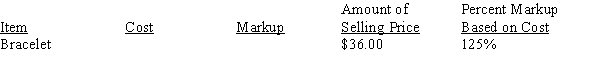 Calculate the missing information, rounding dollars to the nearest cent and percents to the nearest tenth percent:   <div style=padding-top: 35px> 