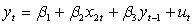 Consider the following two regressions     Which of the following statements are true? (I)  The RSS will be the same for the two models (ii)  The R<sup>2</sup> will be the same for the two models (iii)  The adjusted R<sup>2</sup> will be different for the two models (iv)  The regression F-test will be the same for the two models A)  (ii)  and (iv)  only B)  (i)  and (iii)  only C)  (i) , (ii) , and (iii)  only D)  (i) , (ii) , (iii) , and (iv) .