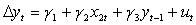 Consider the following two regressions     Which of the following statements are true? (I)  The RSS will be the same for the two models (ii)  The R<sup>2</sup> will be the same for the two models (iii)  The adjusted R<sup>2</sup> will be different for the two models (iv)  The regression F-test will be the same for the two models A)  (ii)  and (iv)  only B)  (i)  and (iii)  only C)  (i) , (ii) , and (iii)  only D)  (i) , (ii) , (iii) , and (iv) .