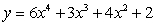 What is the second order derivative of the function ?   A)    B)    C)    D)   