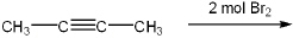 What is the major organic product obtained from the following reaction?   A)  2,3-dibromobutane B)  2,2,3,3-tetrabromobutane C)  2,3-dibromobutene D)  2,2-dibromobutane