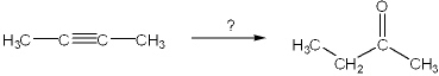 What is the best choice of reagent(s)  to perform the following transformation?   A)  H<sub>2</sub>/Lindlar catalyst B)  Na/NH<sub>3</sub> C)  (sia) <sub>2</sub>BH; followed by H<sub>2</sub>O<sub>2</sub>, NaOH D)  BH<sub>3</sub>; followed by H<sub>2</sub>O<sub>2</sub>, NaOH