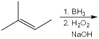 What is (are)  the major organic product(s)  obtained from the following reaction?     A)  only 1 B)  only 2 C)  only 3 D)  only 1 and 2
