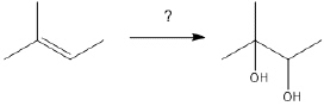 What is the best choice of reagent(s) to perform the following transformation?   