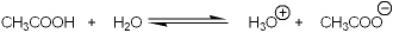 The pK<sub>a</sub> of acetic acid, CH<sub>3</sub>COOH, is 4.76. What is the value of the equilibrium constant K<sub>eq</sub>, for the following equilibrium? [The concentration of water in a dilute aqueous solution is 55 M]   A)  3.2 * 10<sup>7</sup> B)  -3.2 * 10<sup>-7</sup> C)  -3.2 * 10<sup>7</sup> D)  3.2 * 10<sup>-7</sup>