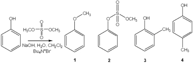 What is the major organic product obtained from the following reaction?   A)  1 B)  2 C)  3 D)  4