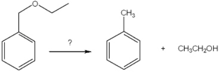 What is the best choice of reagent to achieve the following reaction?   A)  H<sub>2</sub>SO<sub>4</sub> B)  NaOH, H<sub>2</sub>O C)  K<sub>2</sub>Cr<sub>2</sub>O<sub>7</sub>, H<sub>2</sub>SO<sub>4</sub> D)  H<sub>2</sub>/Pd