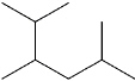 What is the IUPAC name of the following compound?   A)  2-isopropyl-5-methylpentane B)  5-isopropyl-2-methylpentane C)  2,3,5-trimethylhexane D)  1,2-diisopropylpropane